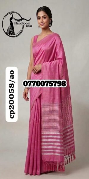 Best pink Handloom Cotton Saree cp20058/a0.