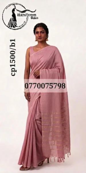 Burge Handloom Cotton Saree cp1500/b1