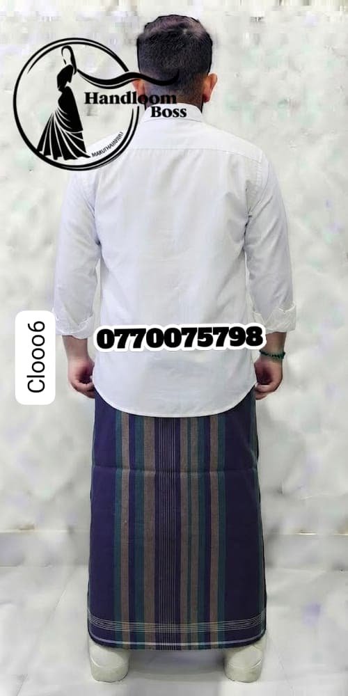vilot Handloom Cotton Sarong cl0006 vilot Handloom Cotton Sarong cl0006