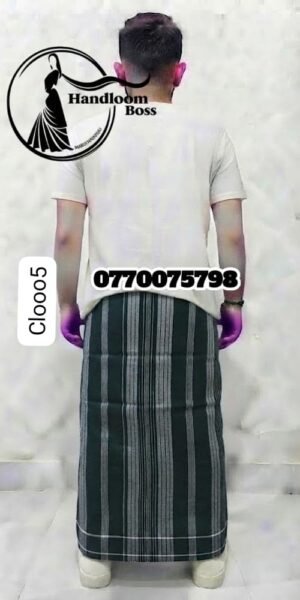 Army gGreen Handloom Cotton Sarong cl0005
