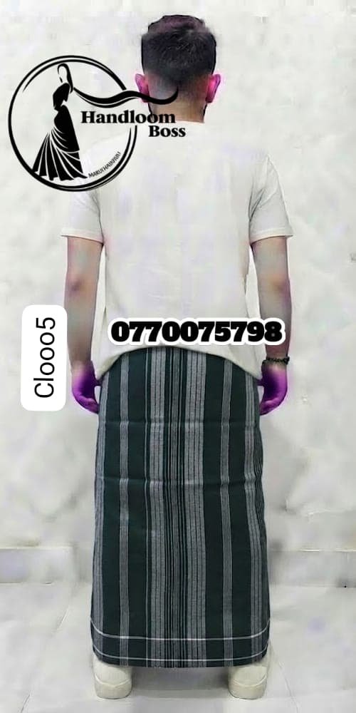 Army gGreen Handloom Cotton Sarong cl0005 Army gGreen Handloom Cotton Sarong cl0005