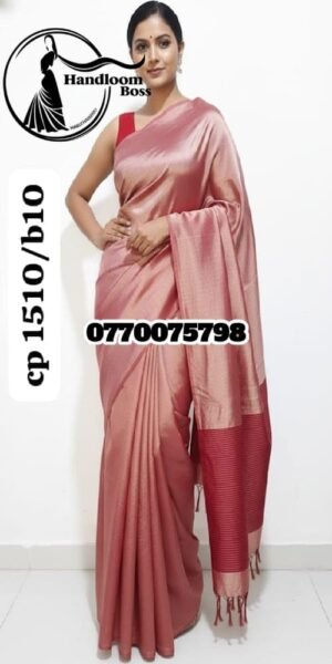 Best Burge & Maroon Handloom Cotton Saree cp1510/b10
