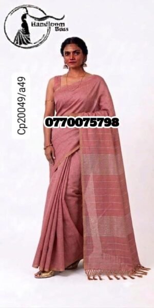 Best Burge Handloom Cotton Saree cp20049/a49