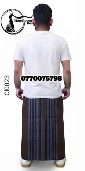 Best Brown Handloom Cotton Sarong cl0023