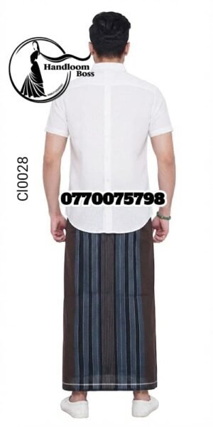 Best Brown Handloom Cotton Sarong cl0028